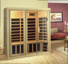 Load image into Gallery viewer, Enhanced G920 ECONOMY 2-Person Hemlock Infrared Sauna, 15A