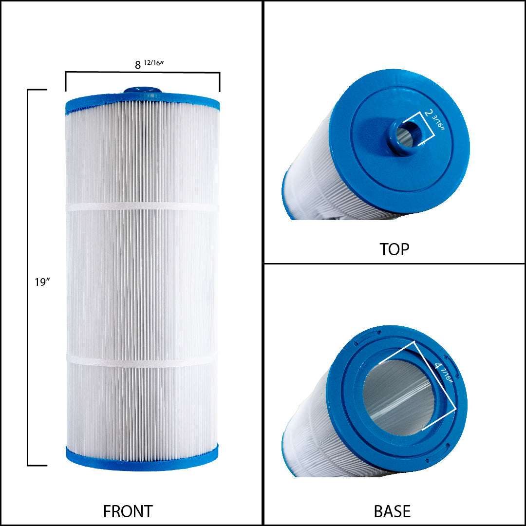 Ricambi Per Cartuccia Filtro Vasca Idromassaggio In Bastoncini Minerali Per Spa Durata 4 Mesi Blu 2 Pezzi 90067874 - Foto 6