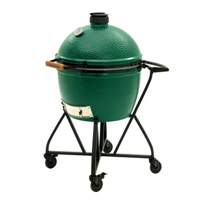 Extra Large Big Green Egg BBQ with intEGGrated Nest and Handler