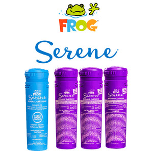 Frog Serene Inline System Pack 1 Mineral Cartridge and 3 Bromine Cartridges