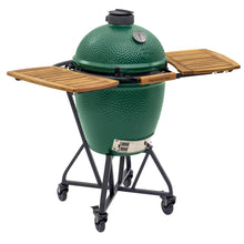 Load image into Gallery viewer, Large Big Green Egg with Acacia Wood EGG Mates Up
