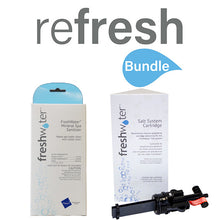 Load image into Gallery viewer, The Spa and Sauna Co. refresh bundle. FreshWater Mineral and Salt System Cartridge combo
