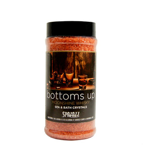 Spazazz Bottoms Up Moonshine Whisky Spa Crystals