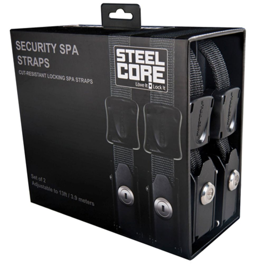 Steel Core Security Spa Straps