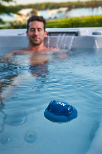 FROG @ease floating system in a hot tub