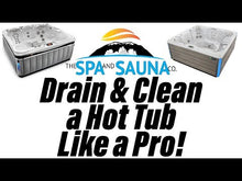 Load and play video in Gallery viewer, Drain and Clean a Hot Tub like a pro video
